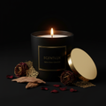 ScentLux Noir Oud Scented Candle Luxury Home Fragrance